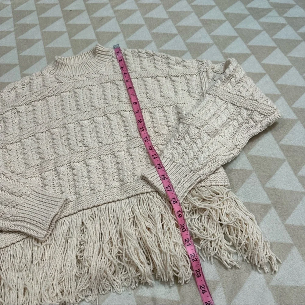Tanya Taylor sally knit ivory sweater